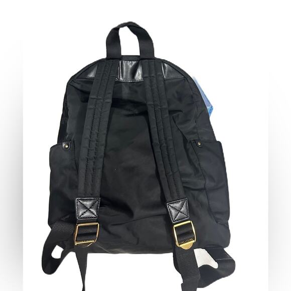 EUC Marc Jacobs‎ Nylon Varsity Black/Gold Tone Backpack main image 4